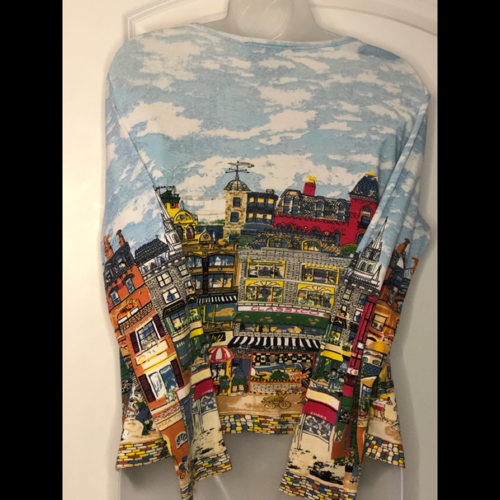 Aetoscapes L/S Italian City Landscape T-shirt Sm